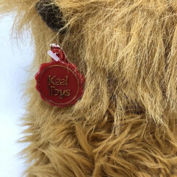 Rare Keel Toys Golden Lion Tamarin Monkey Plush 11” Ape Realistic Badge Fluffy - Picture 6 of 10